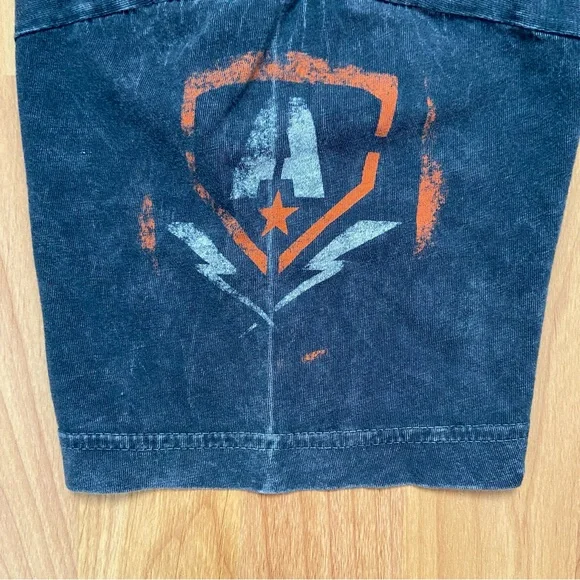Vintage Affliction Men’s Affliction American Customs Y2K Logo T-Shirt Medium